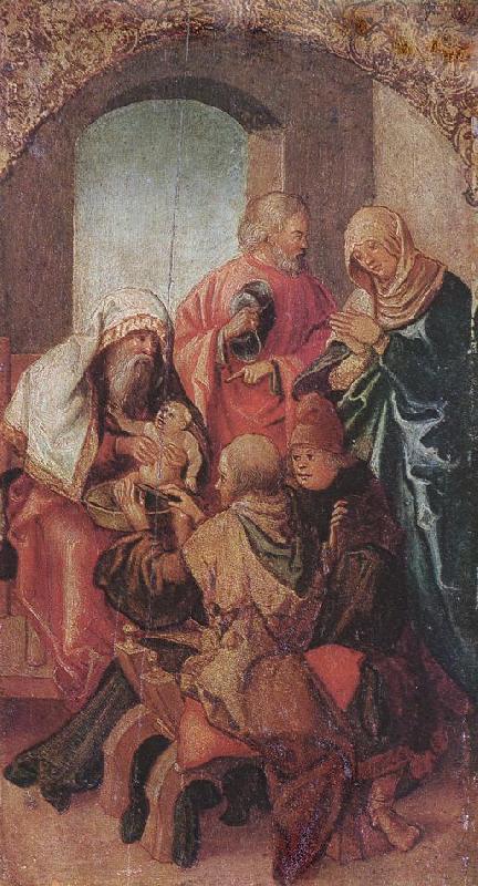 SCHAUFELEIN, Hans Leonhard The Circumcision of Christ oil painting image